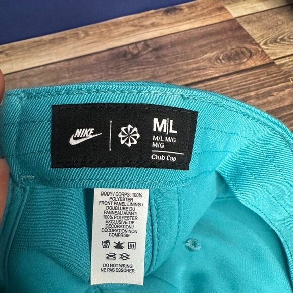 Nike Unisex Club Performace Adjustable Hat NWT Size M/L (Blue) FZ5698-345 - Picture 7 of 11